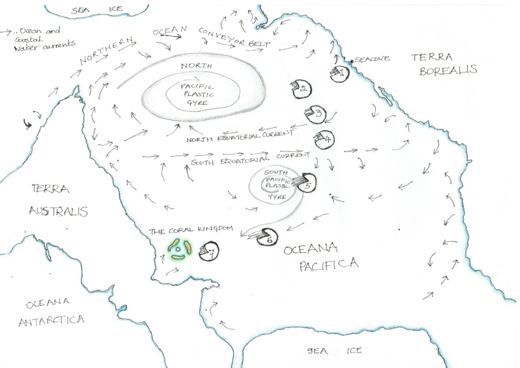 Map of Ocean Pacifica